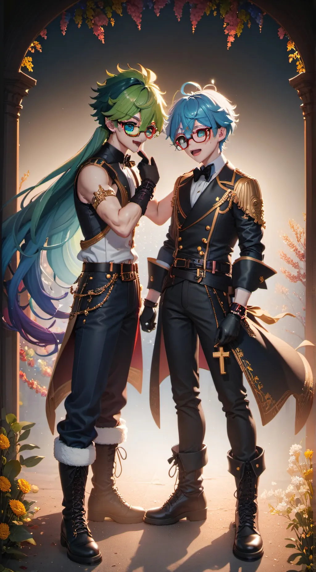 ai character:  Jack and James  background