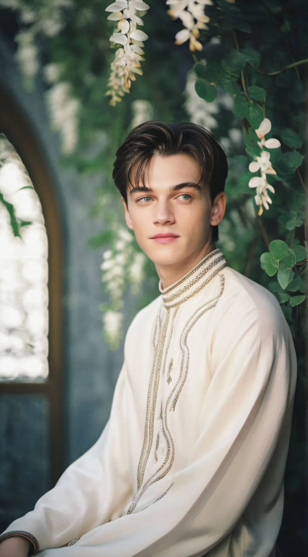 ai character: Leo  background