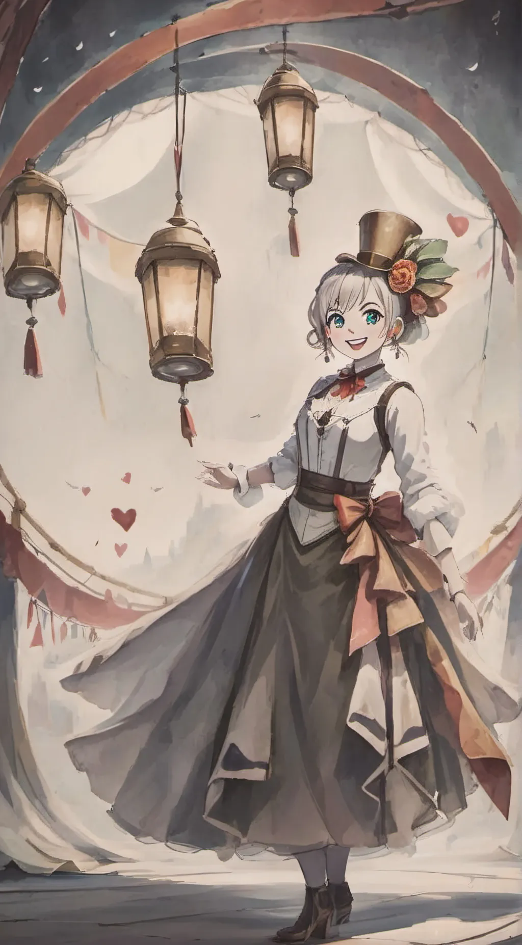 ai character: Pomni background