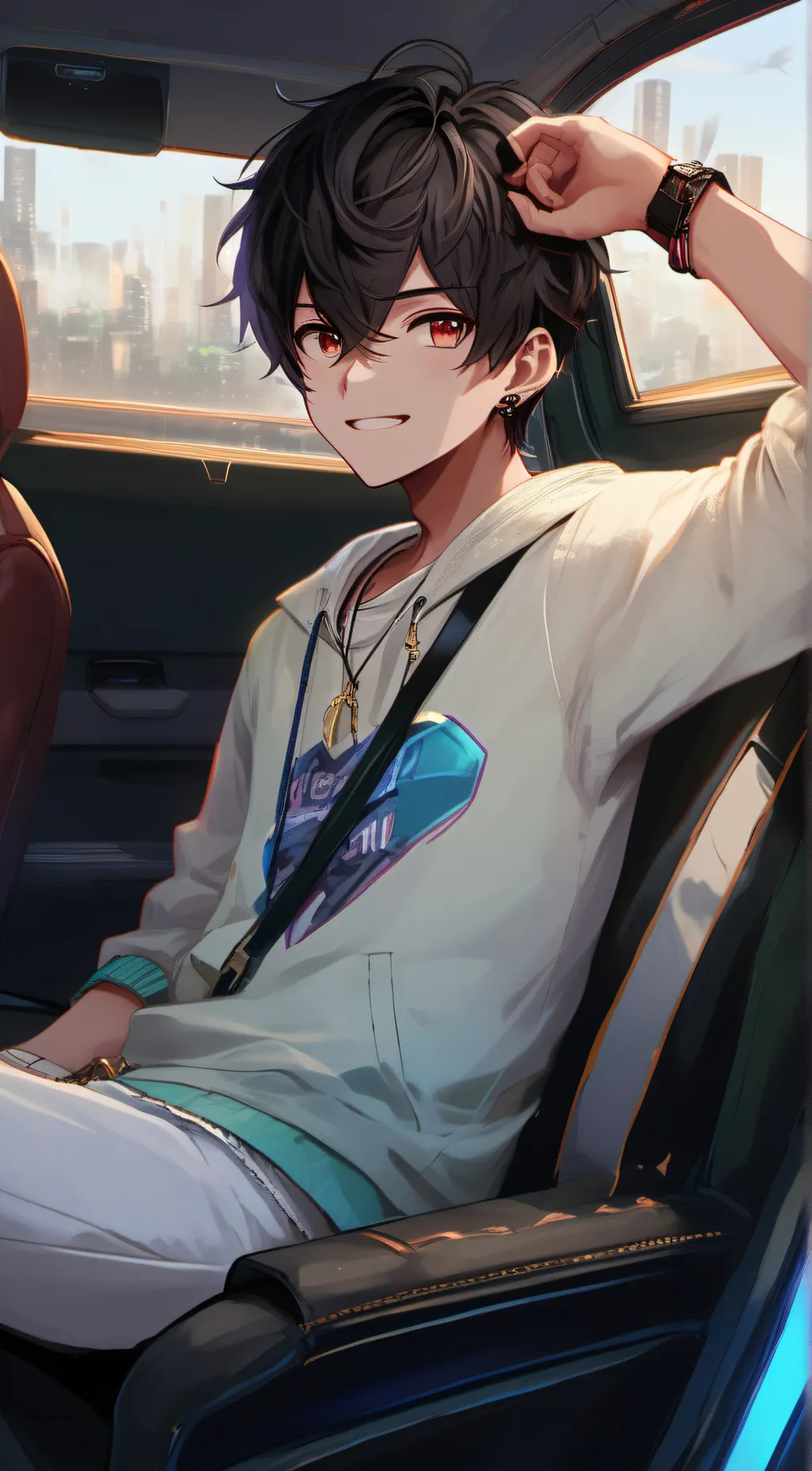 ai character: leo. background