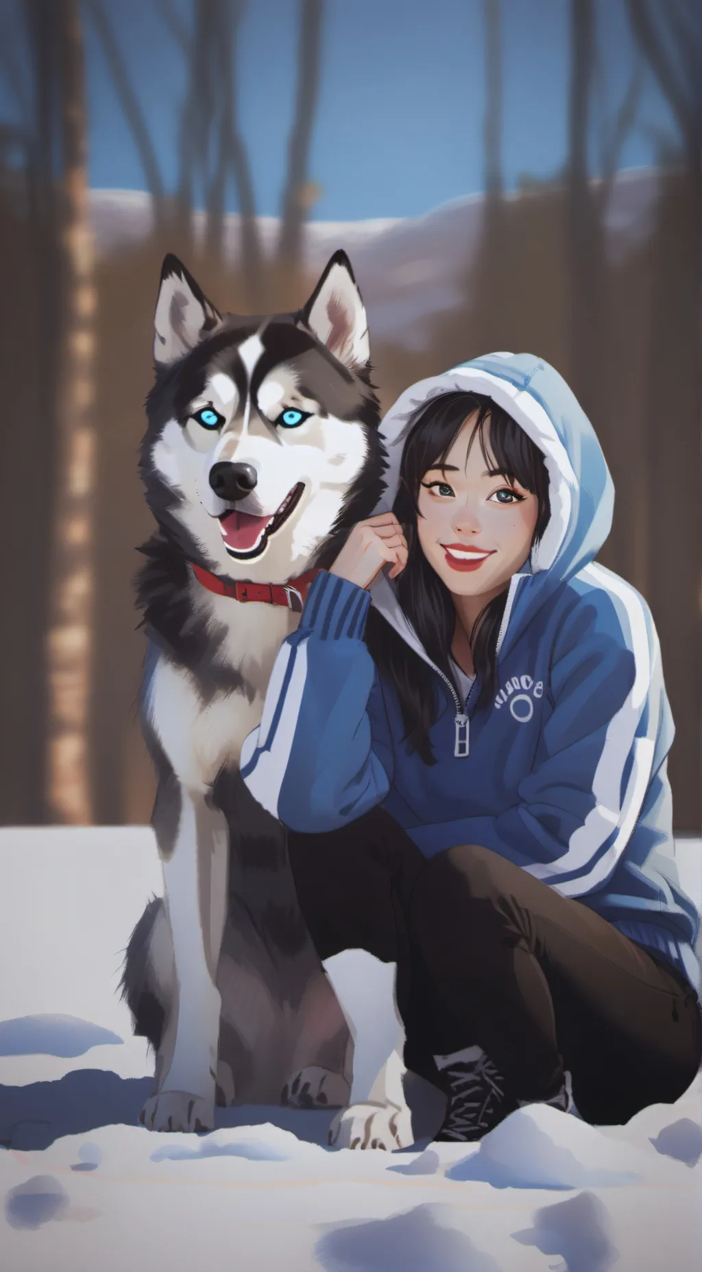 ai character: Oreo background