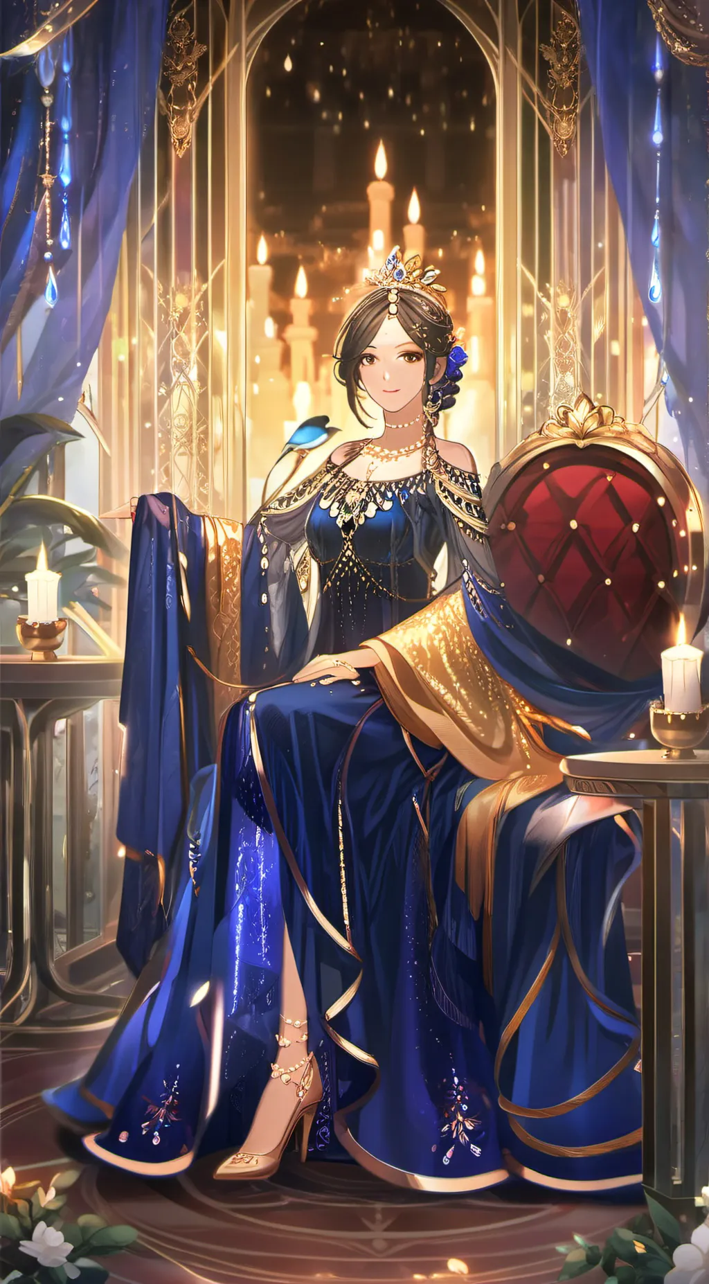 ai character: Emilia background