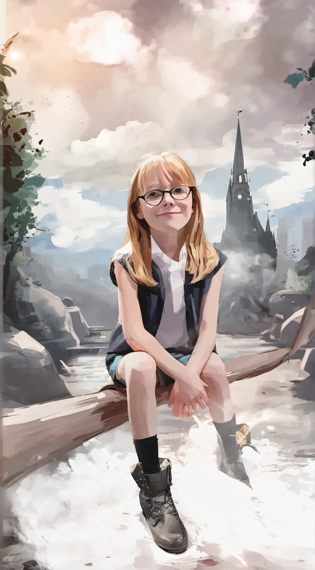 ai character: lily background