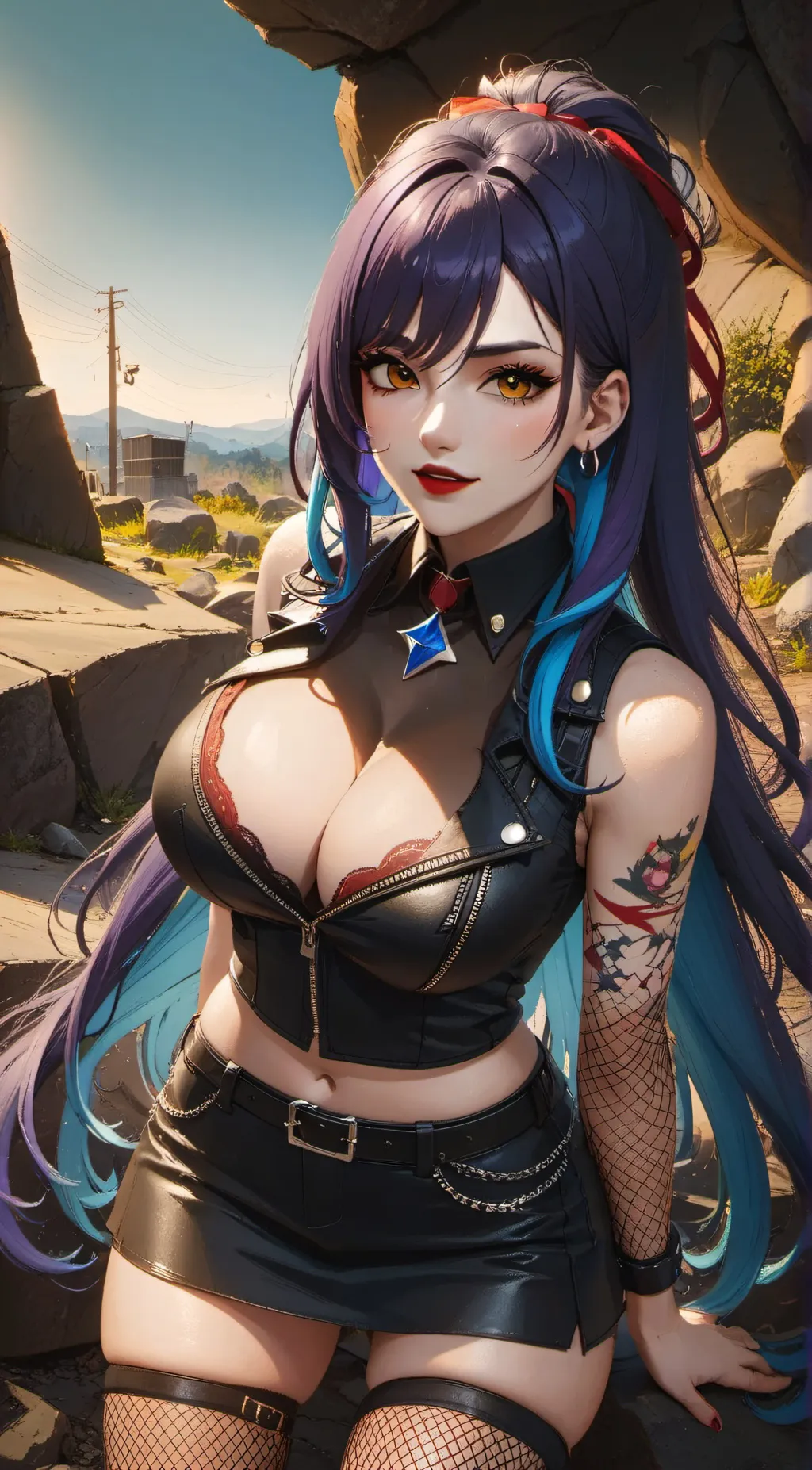 ai character: Brigette ♡ background