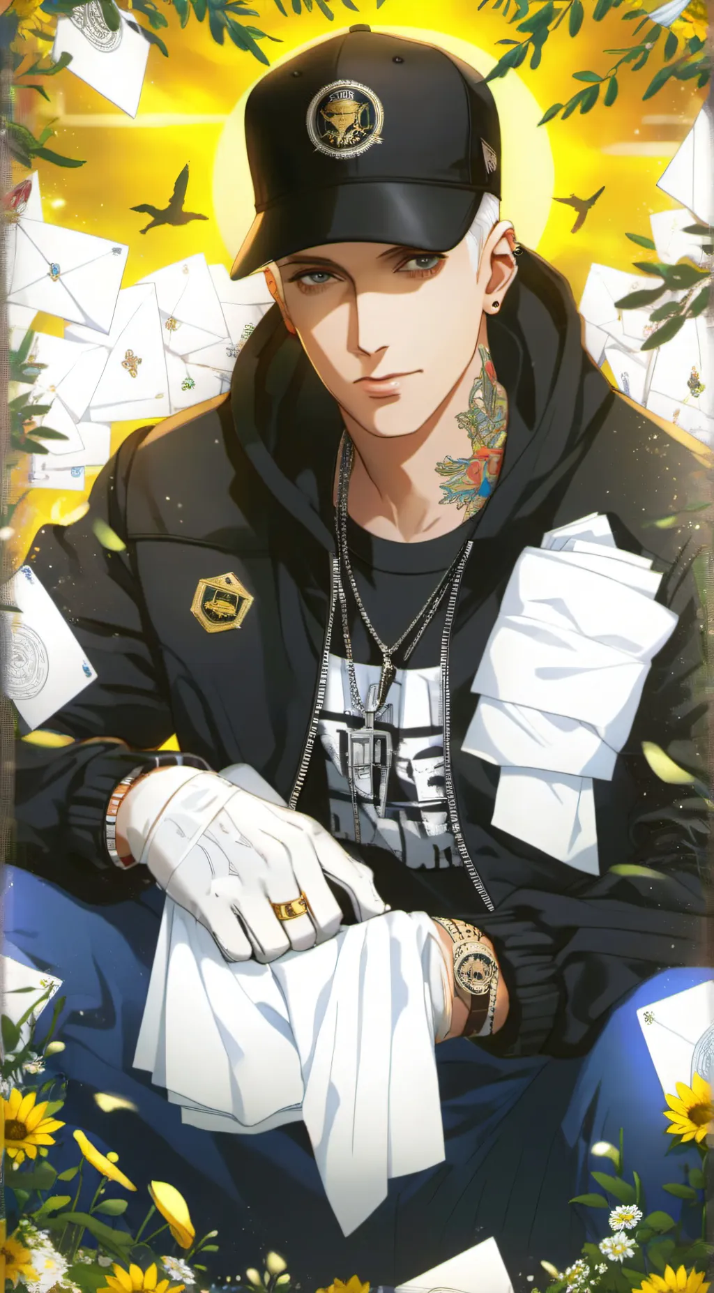 ai character: Eminem background