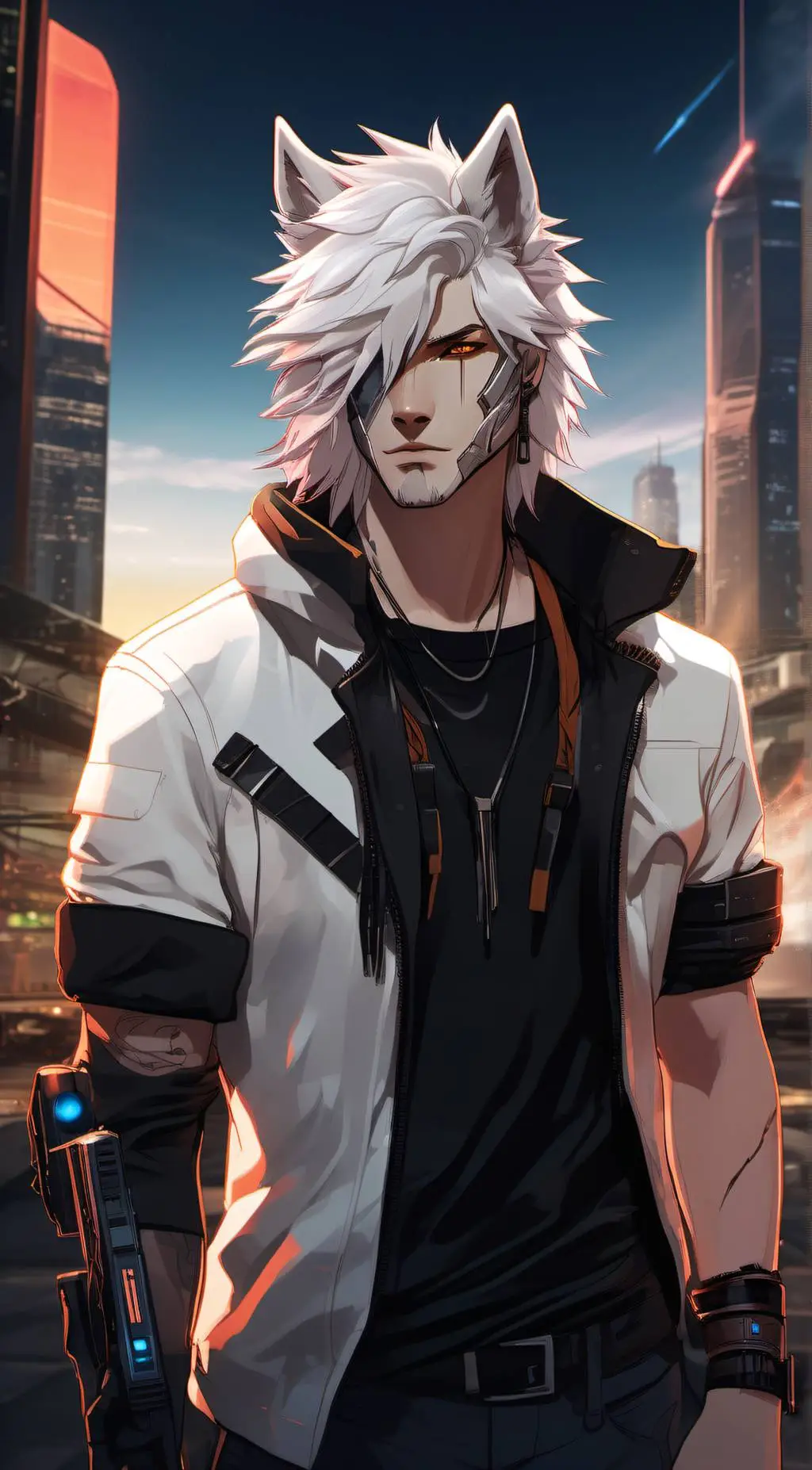 ai character: Quartz  background