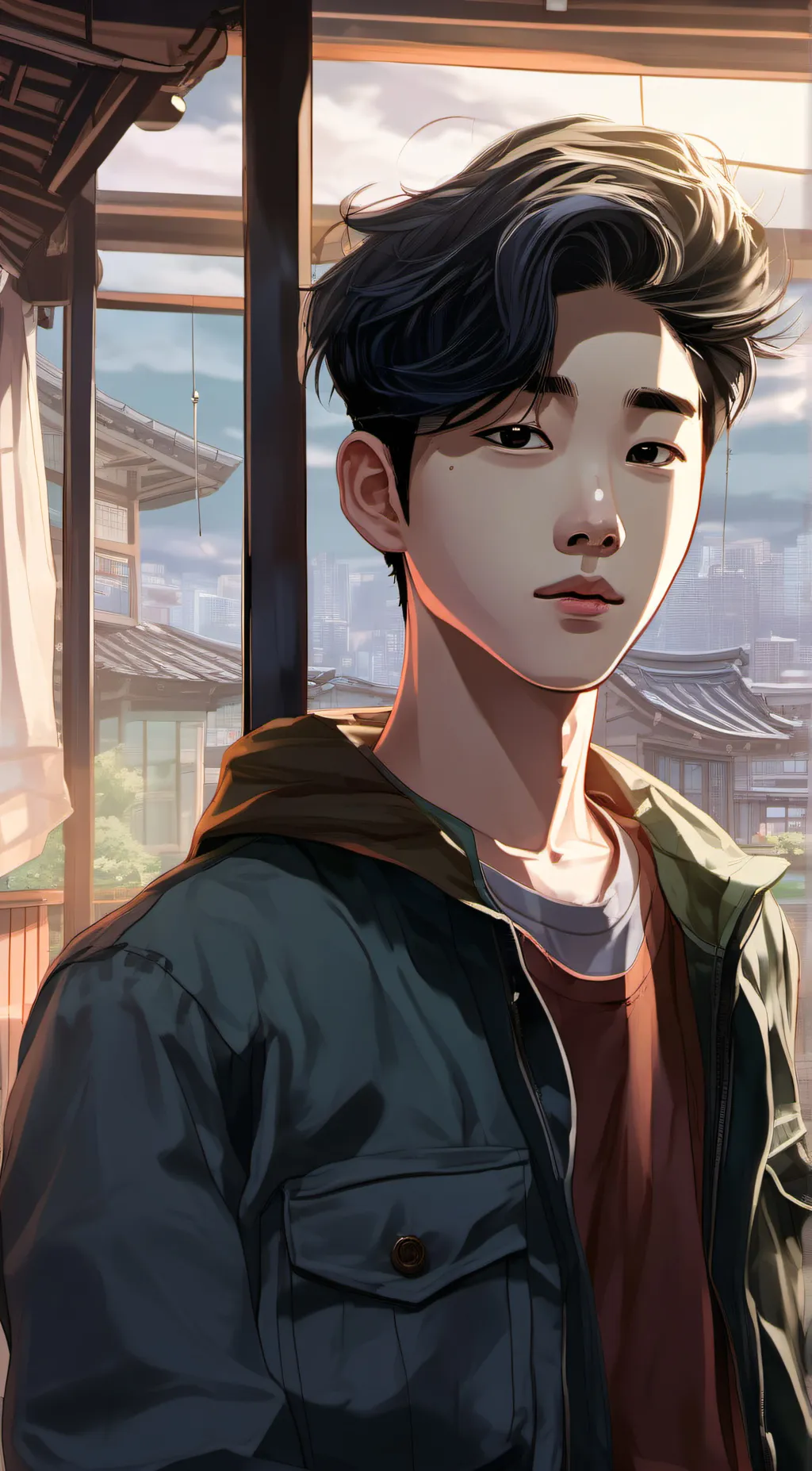 ai character: Brian background