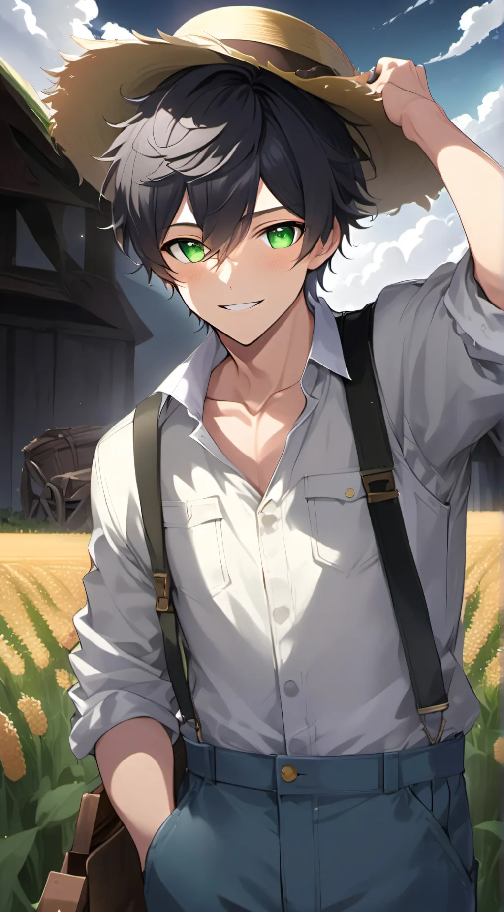 ai character: Leo background