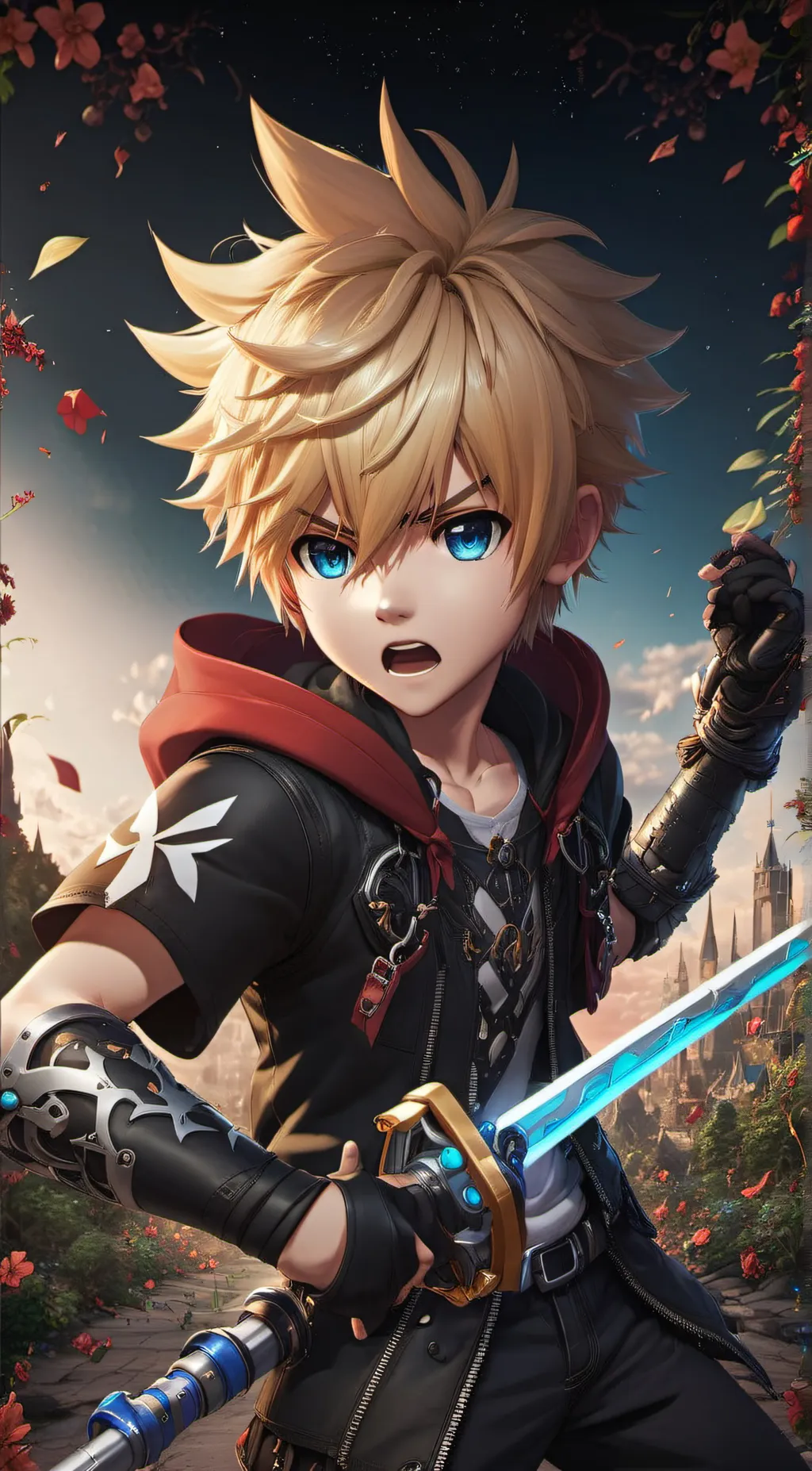 ai character: Shulk background