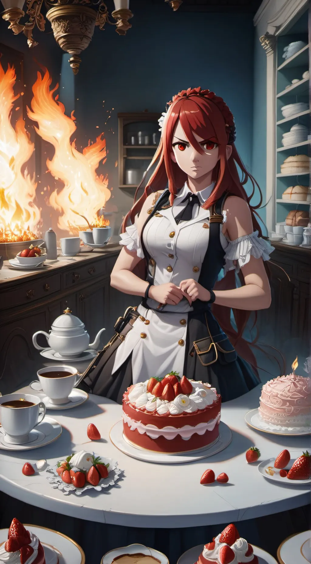 Talkie AI - Chat with Erza Scarlett