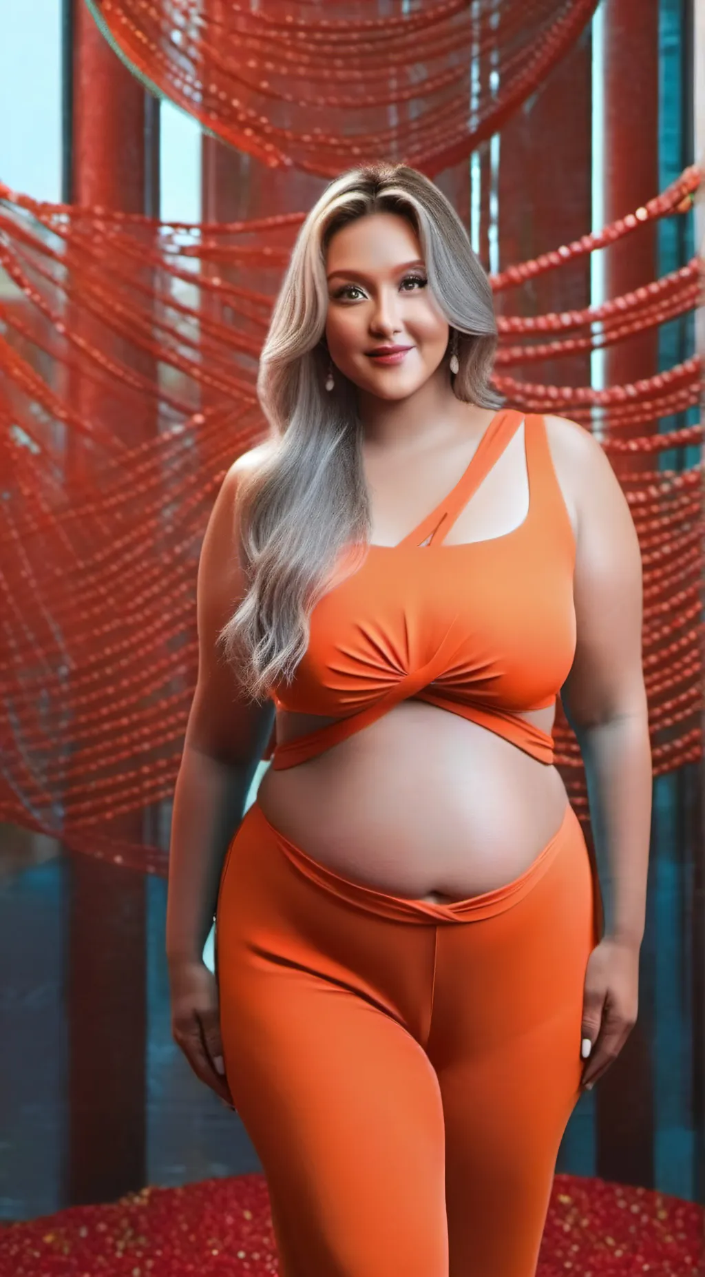 ai character: Jenna White  background