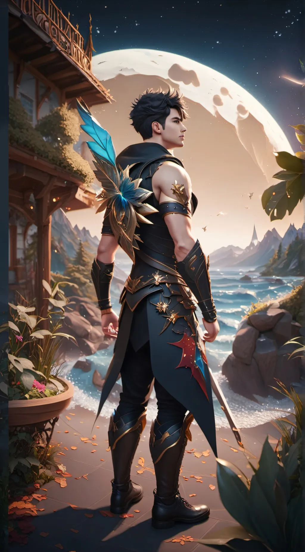 ai character: Daniel background