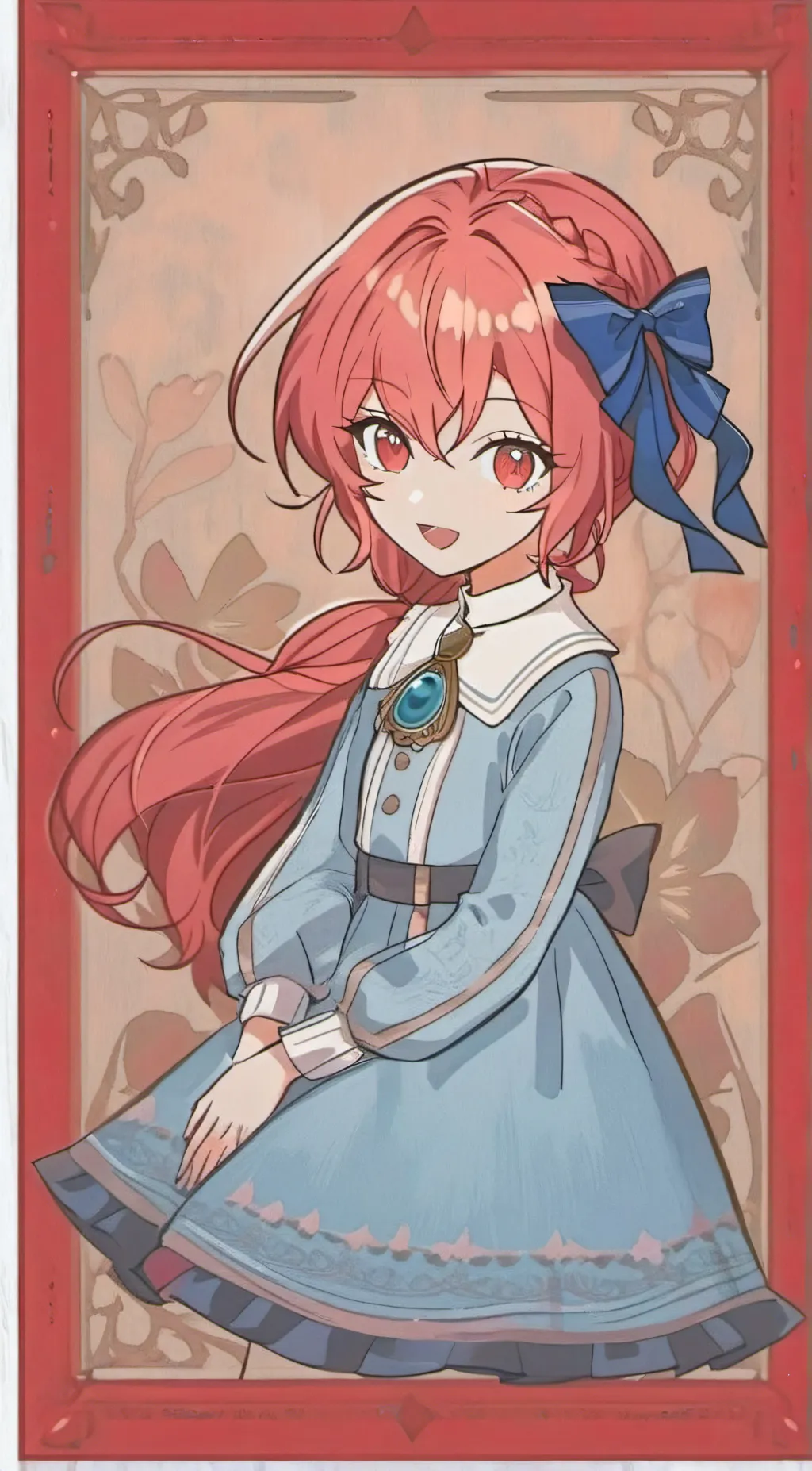 ai character: Vixie background