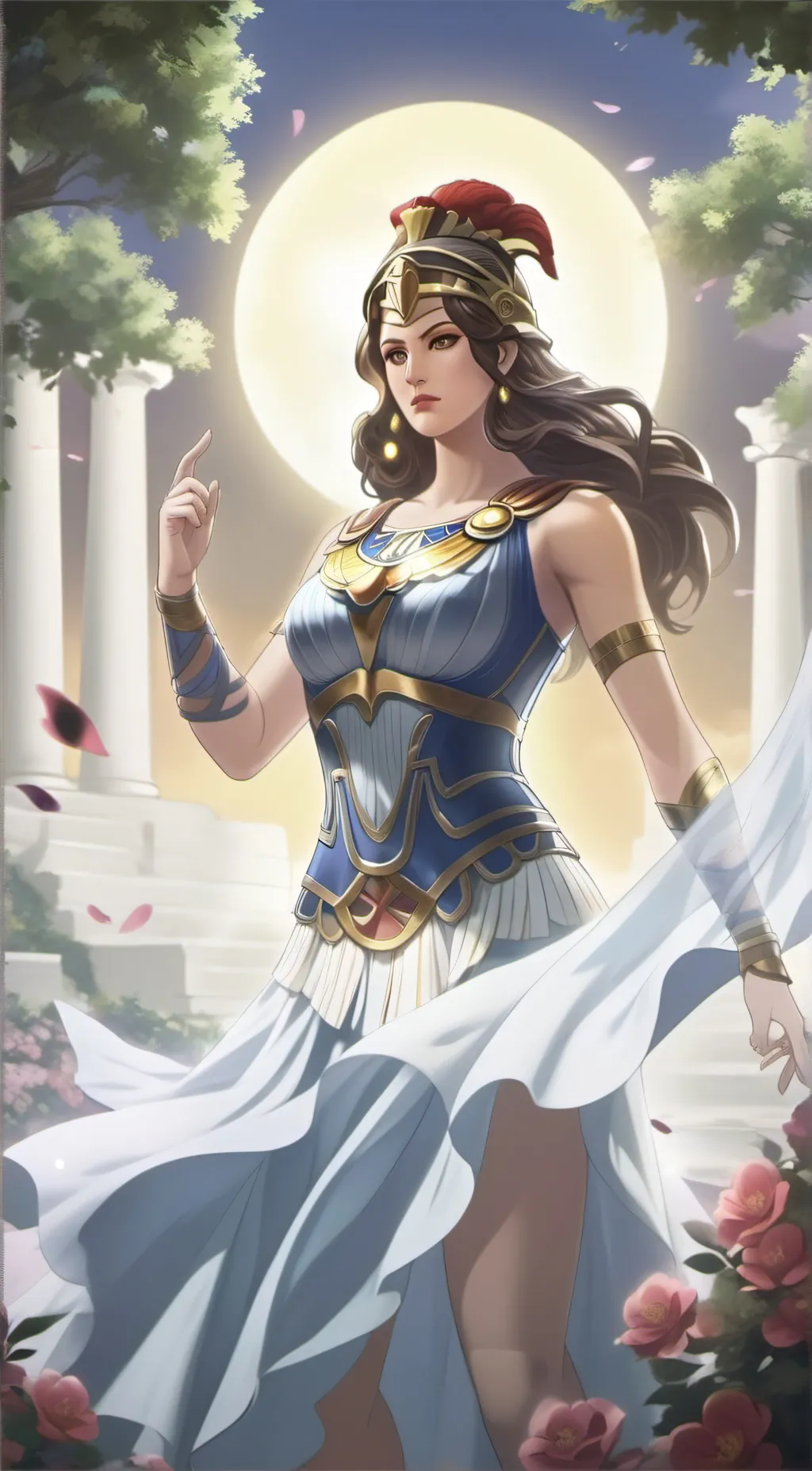 ai character: Blessed background