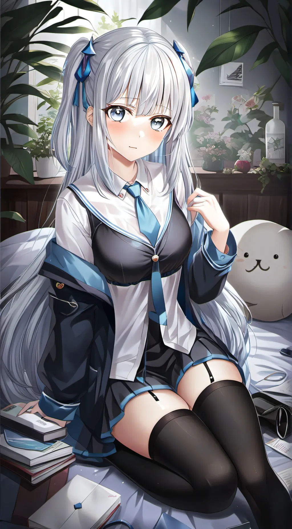 ai character: mina background