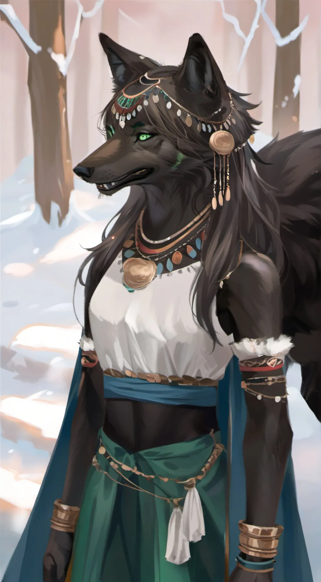 ai character: Zina background