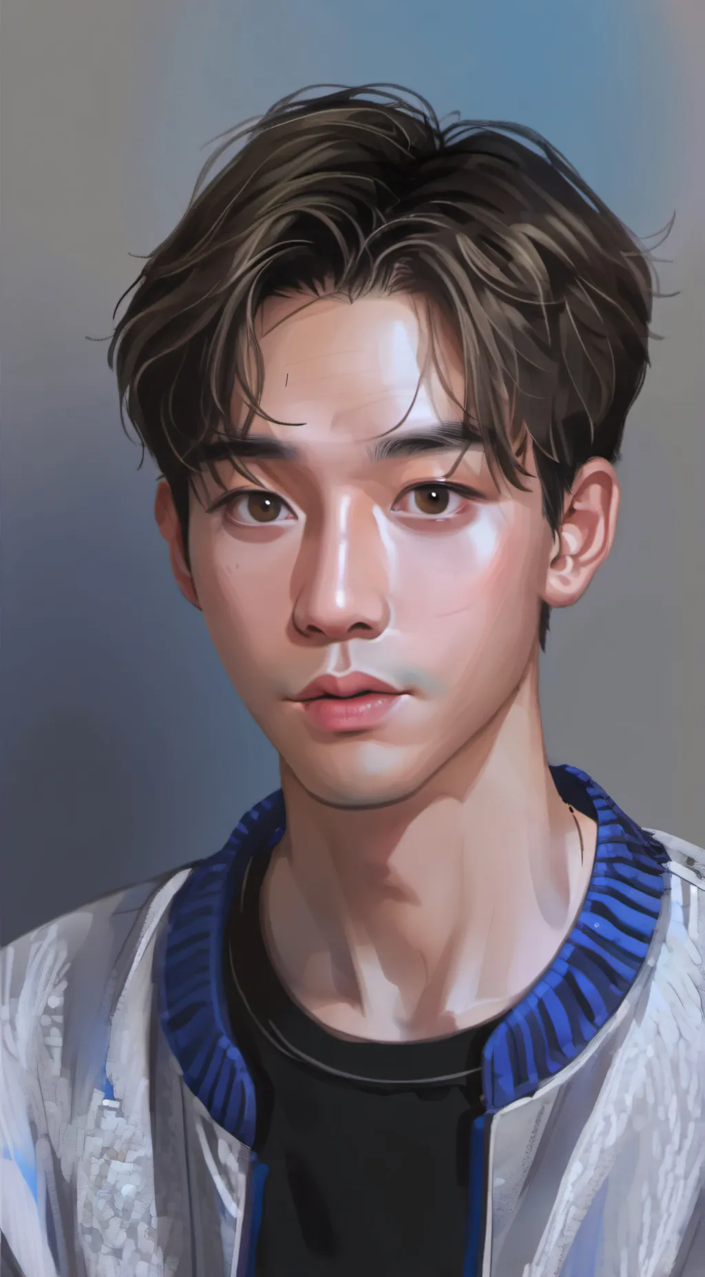 ai character: Alexander  background