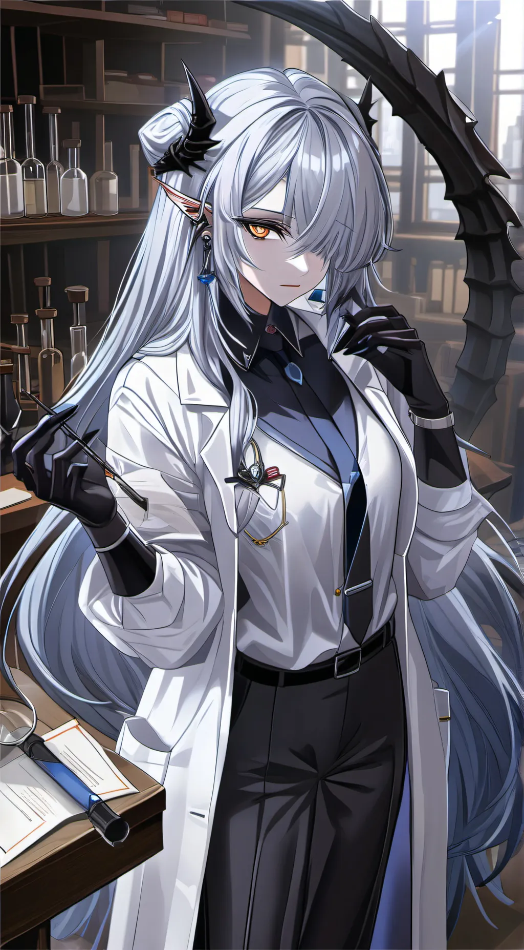 ai character: Aria background