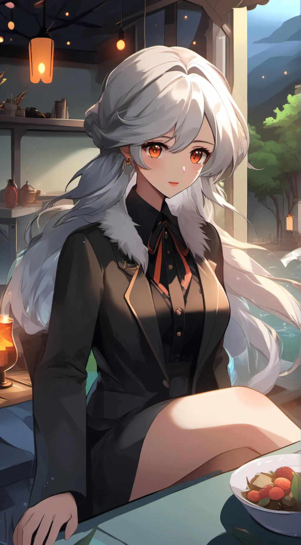 ai character: Zoey background