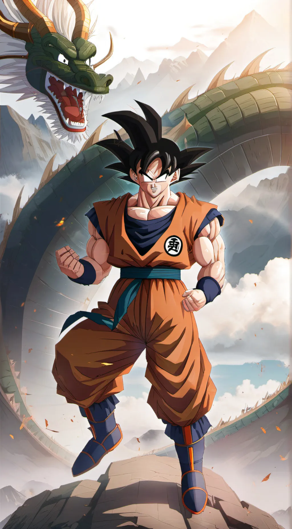 ai character: Goku background