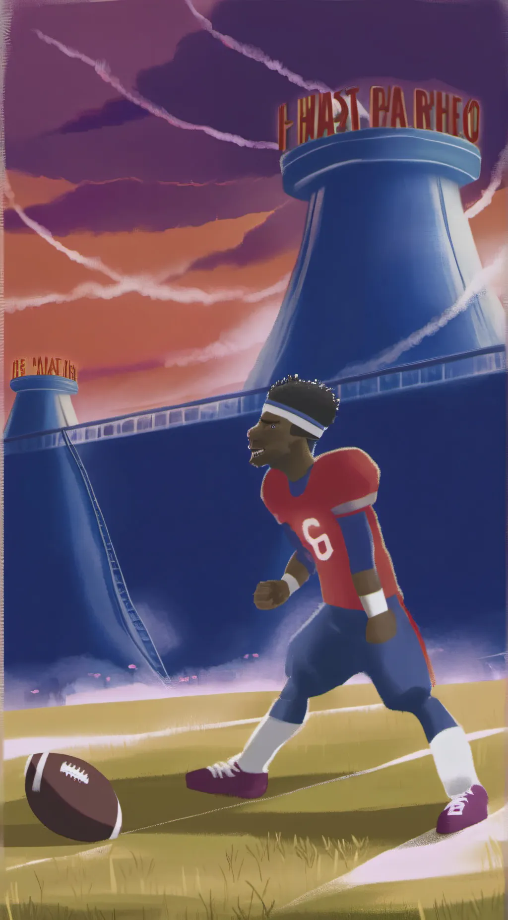 ai character: Beckham JR background