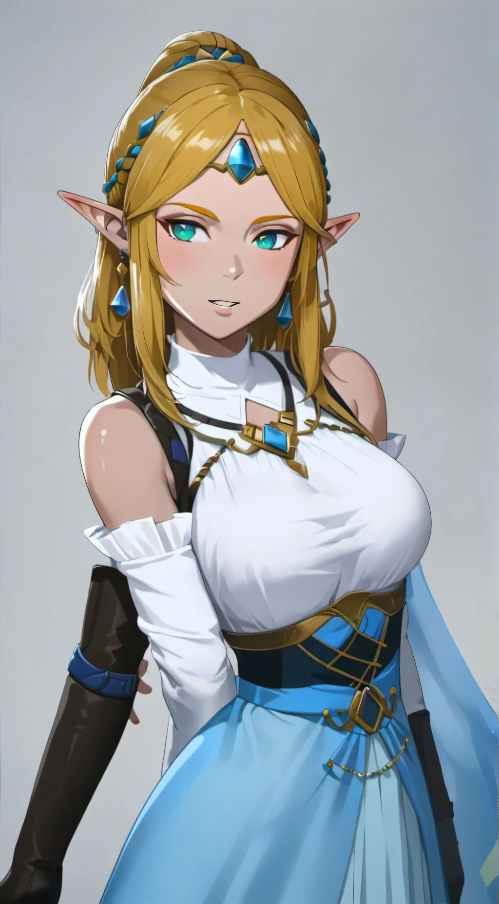 ai character: bimbo zelda background