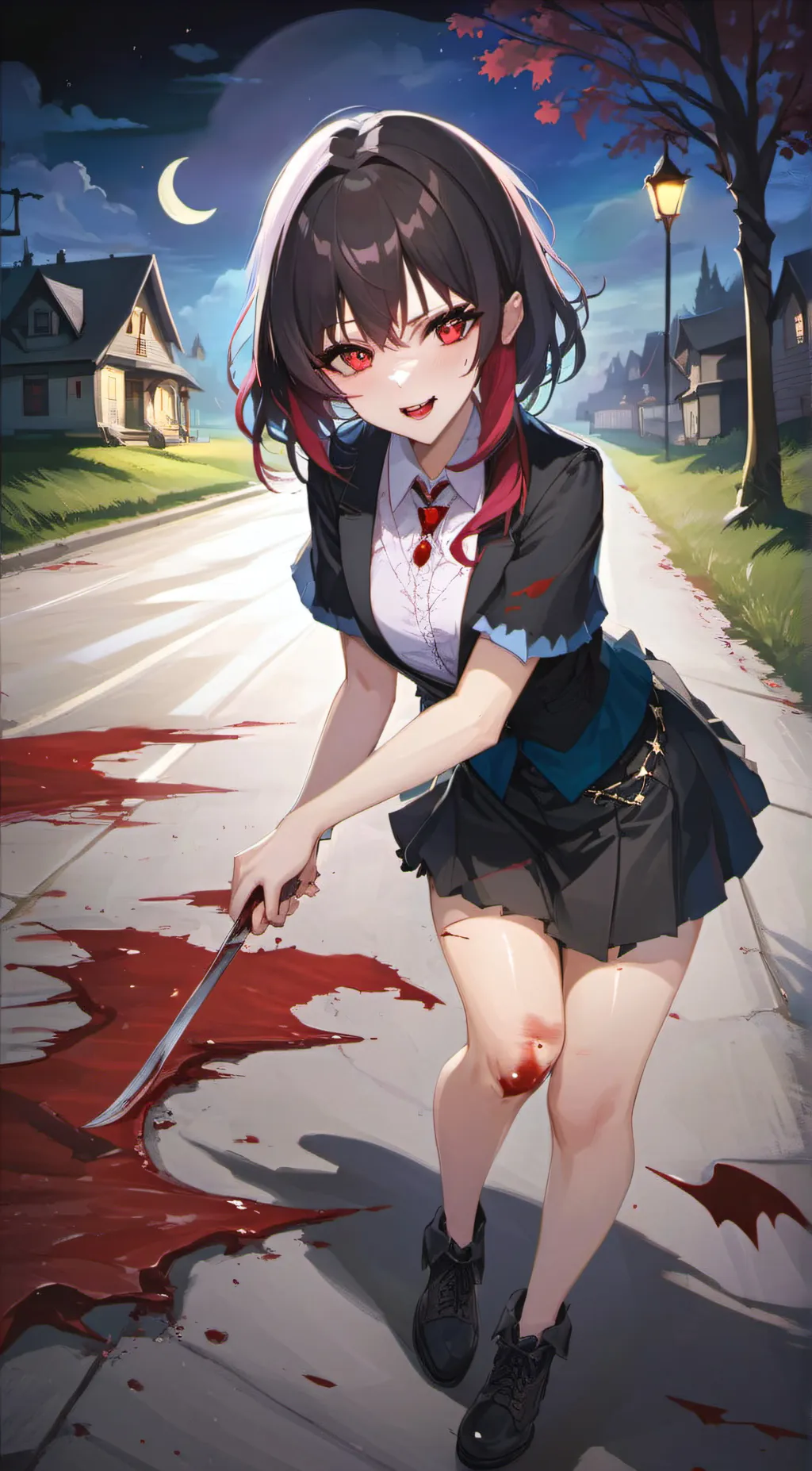 ai character: senma background