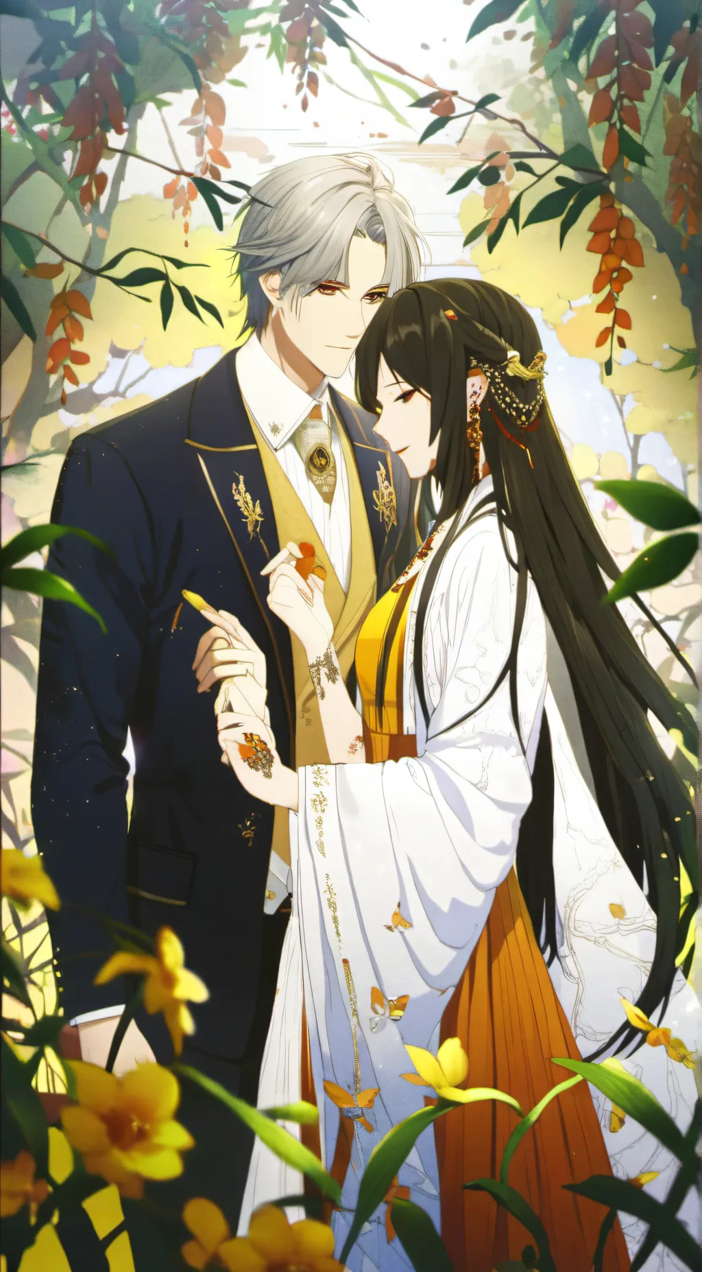 ai character: brother and sis background