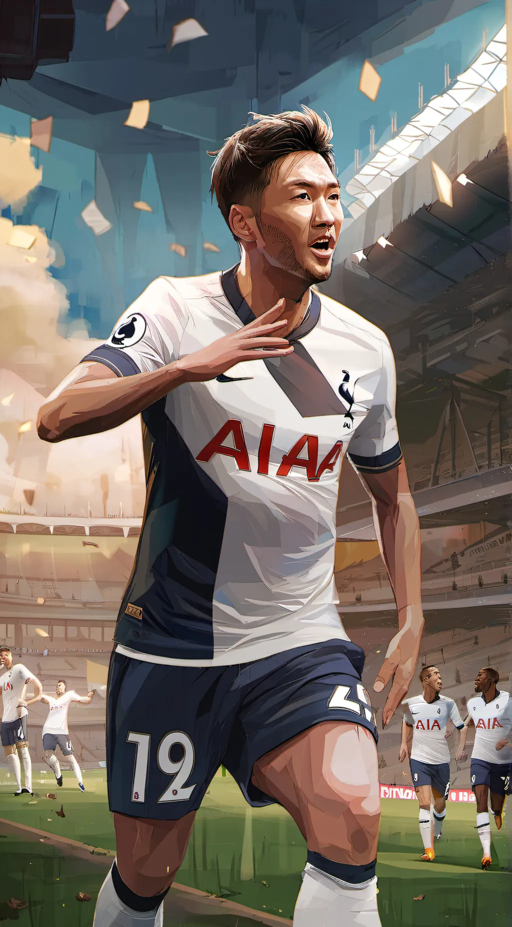 ai character: tottenham ultimate background