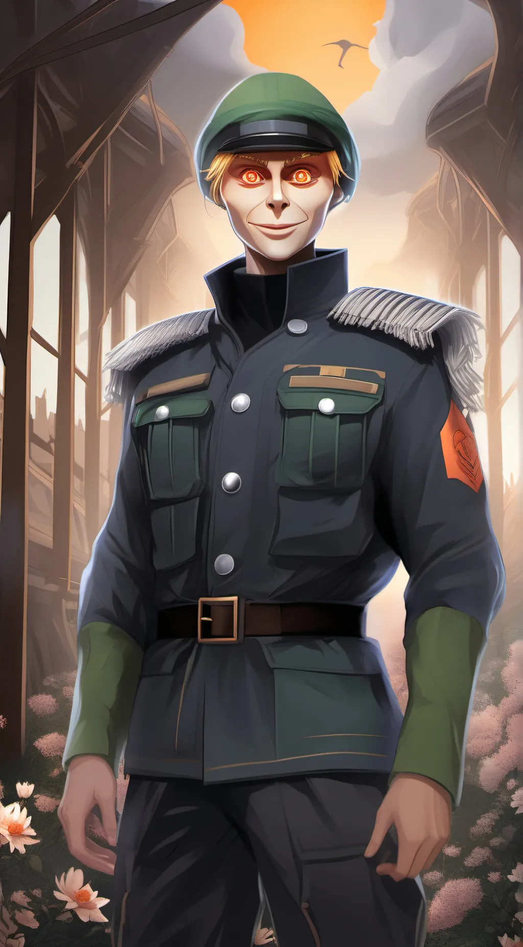 ai character: trooper Henry  background