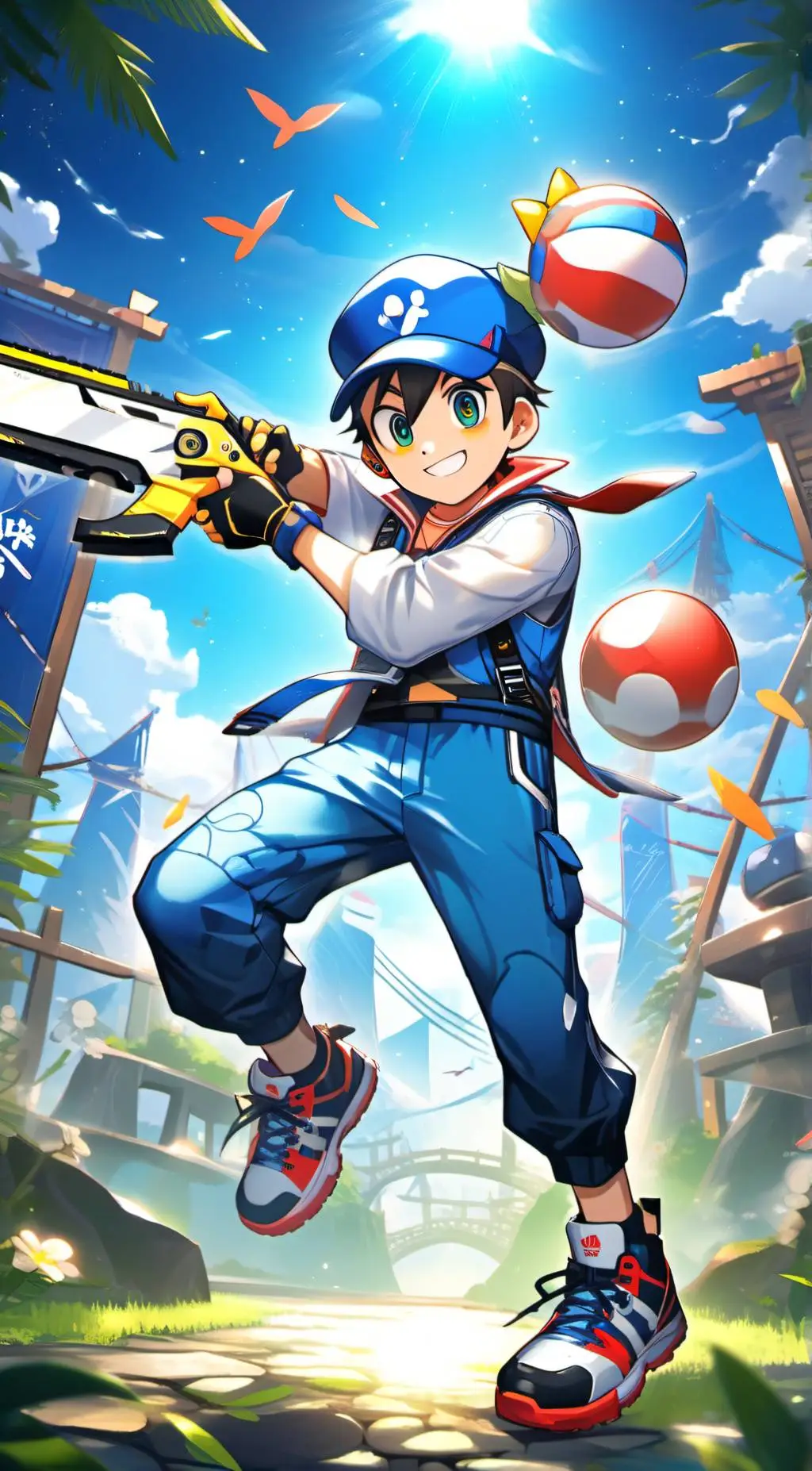 ai character: SMG4 background