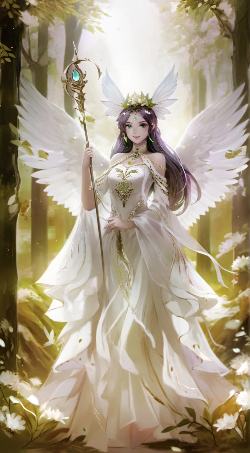 ai character: Queen Sylvia  background