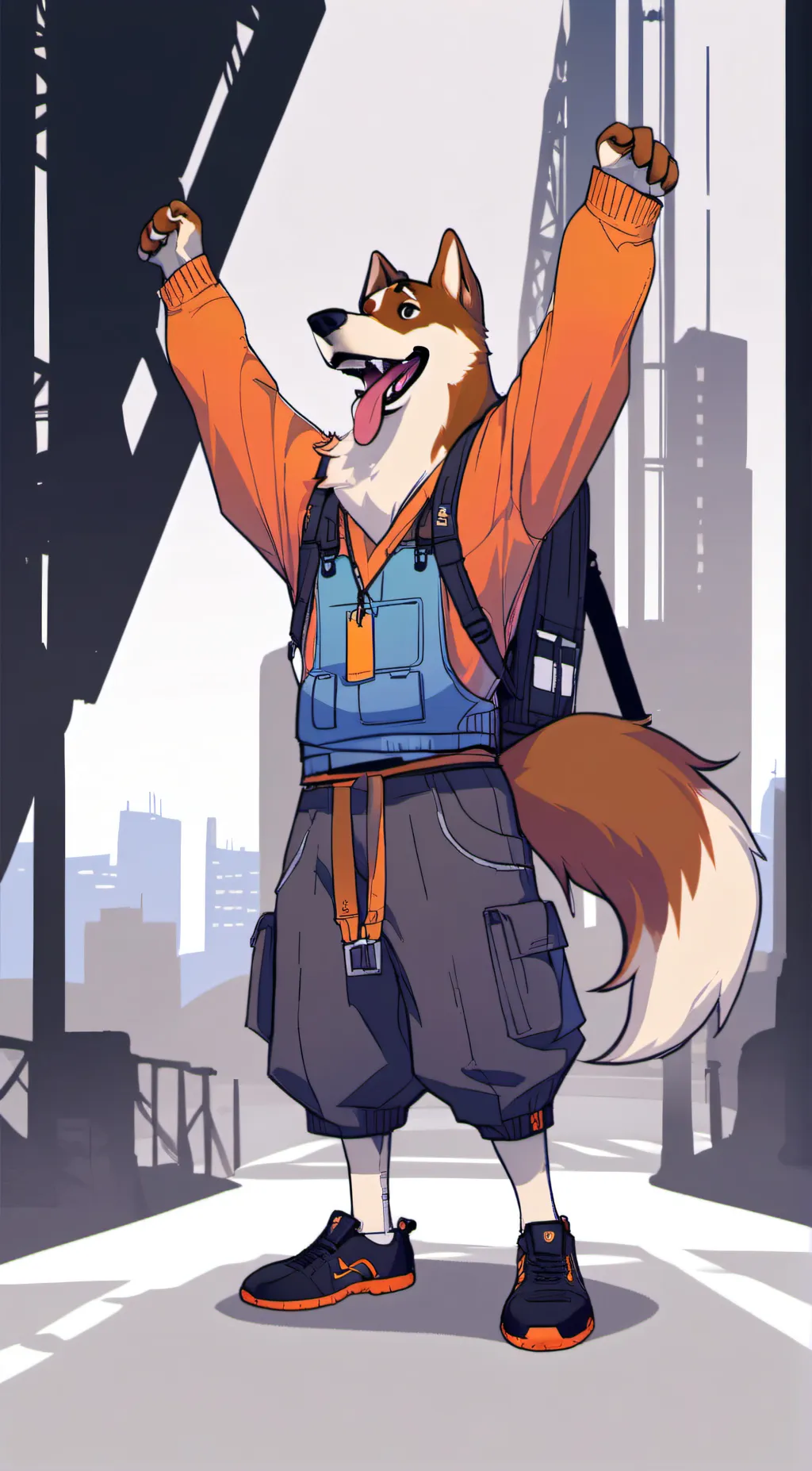 ai character: Dogsday background