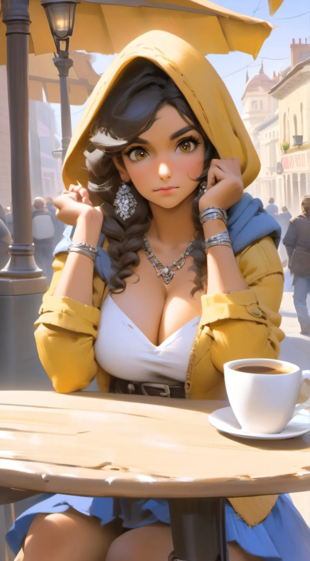 ai character: Sofia background