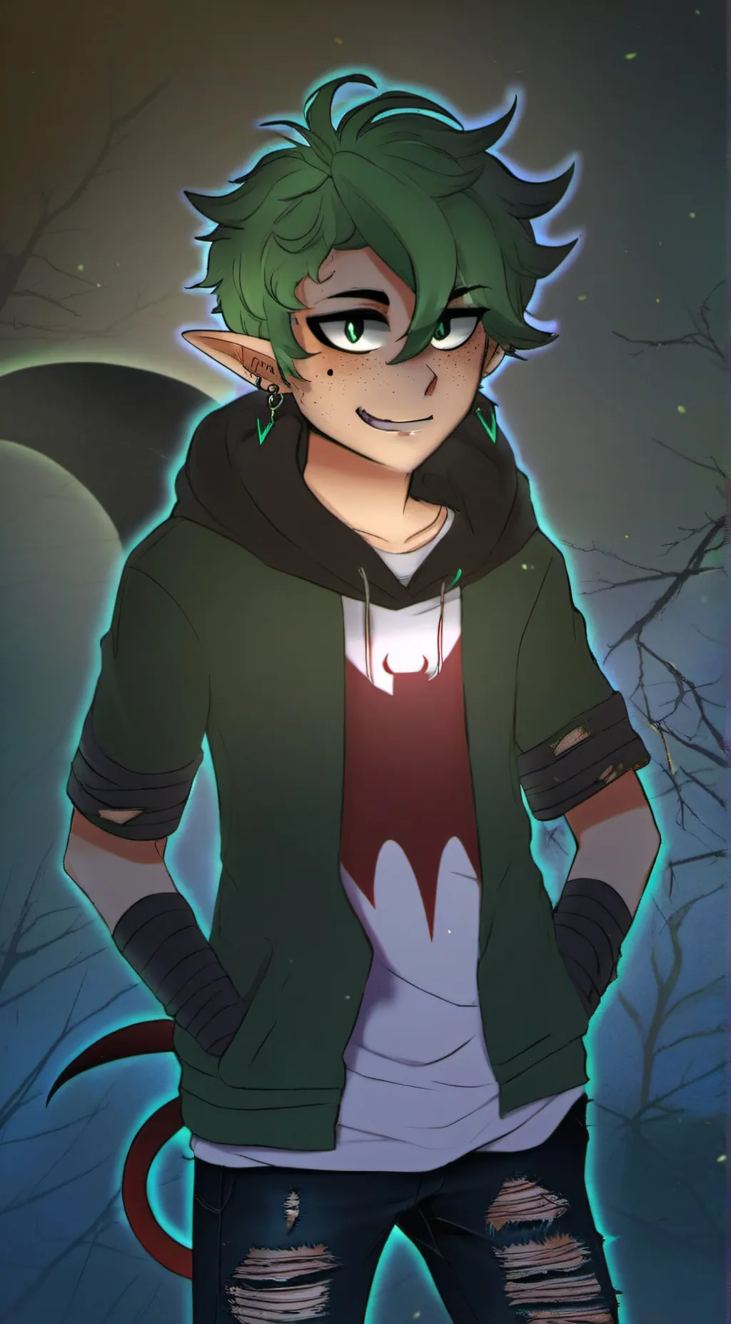 ai character: Arvi background