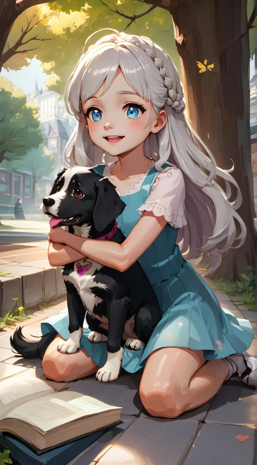 ai character: eve background