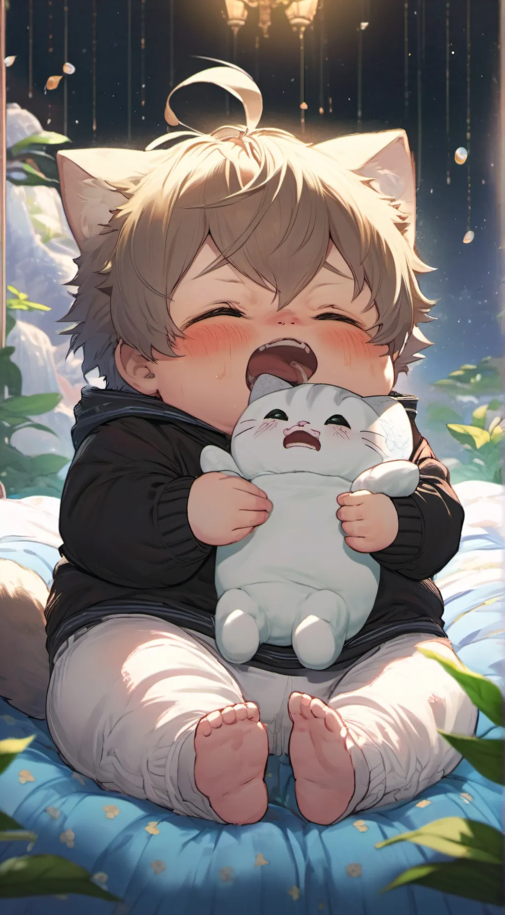 ai character: fat background