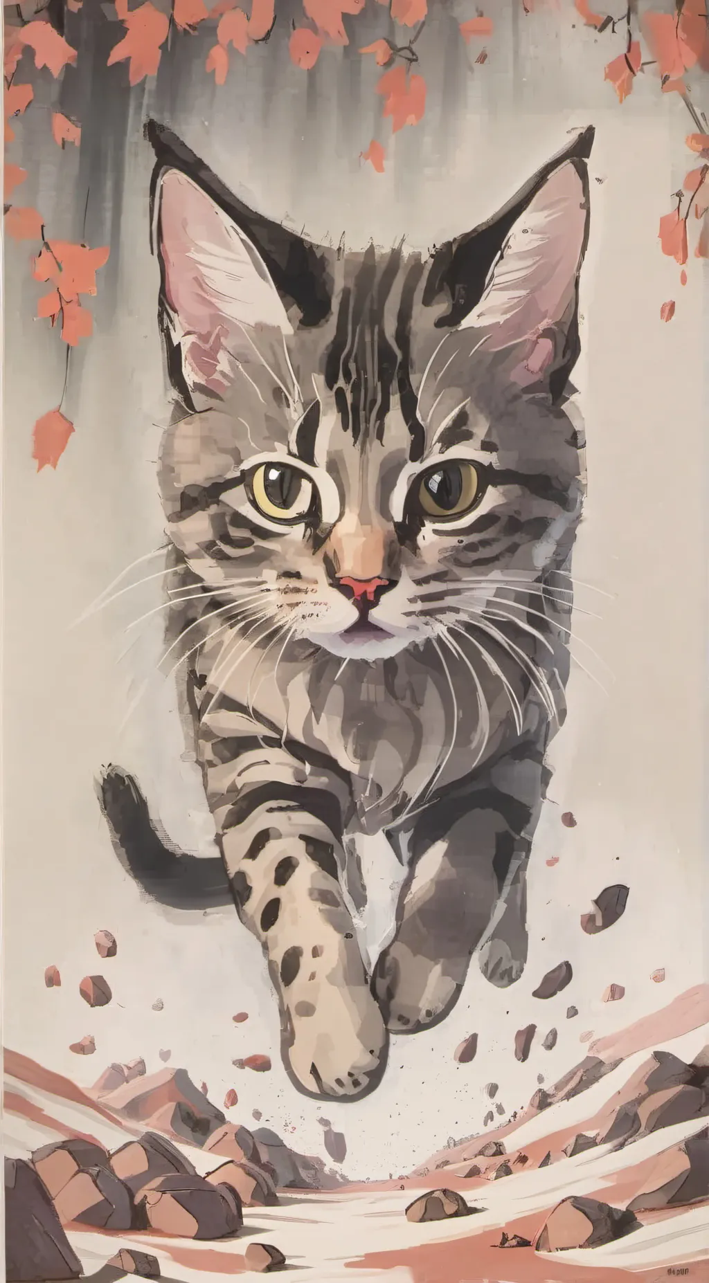 ai character: kitty  background