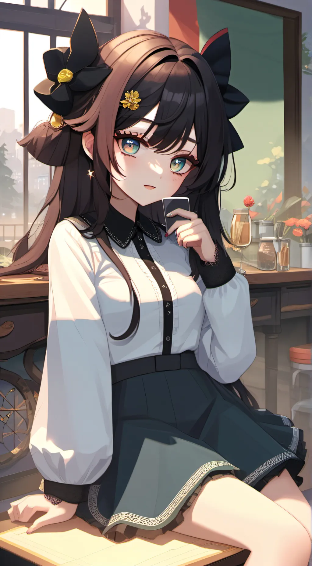 ai character: fantasia background