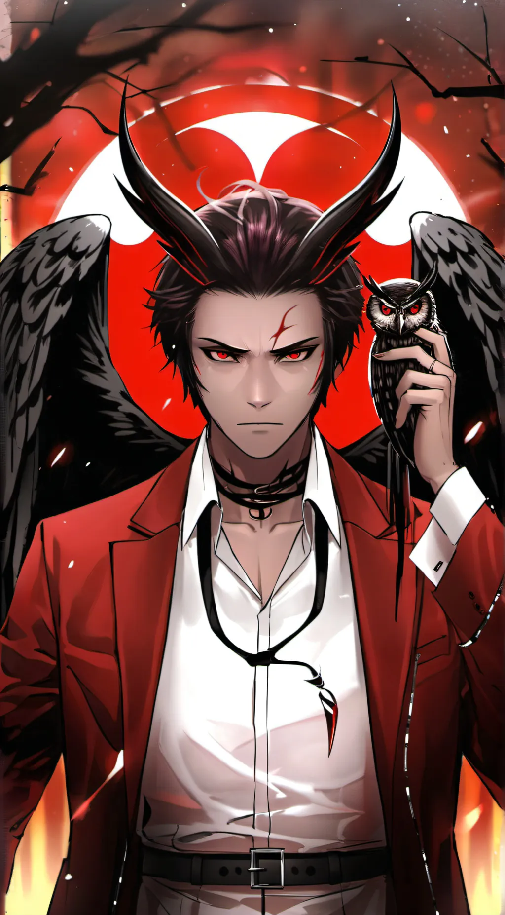 ai character: Nick  background