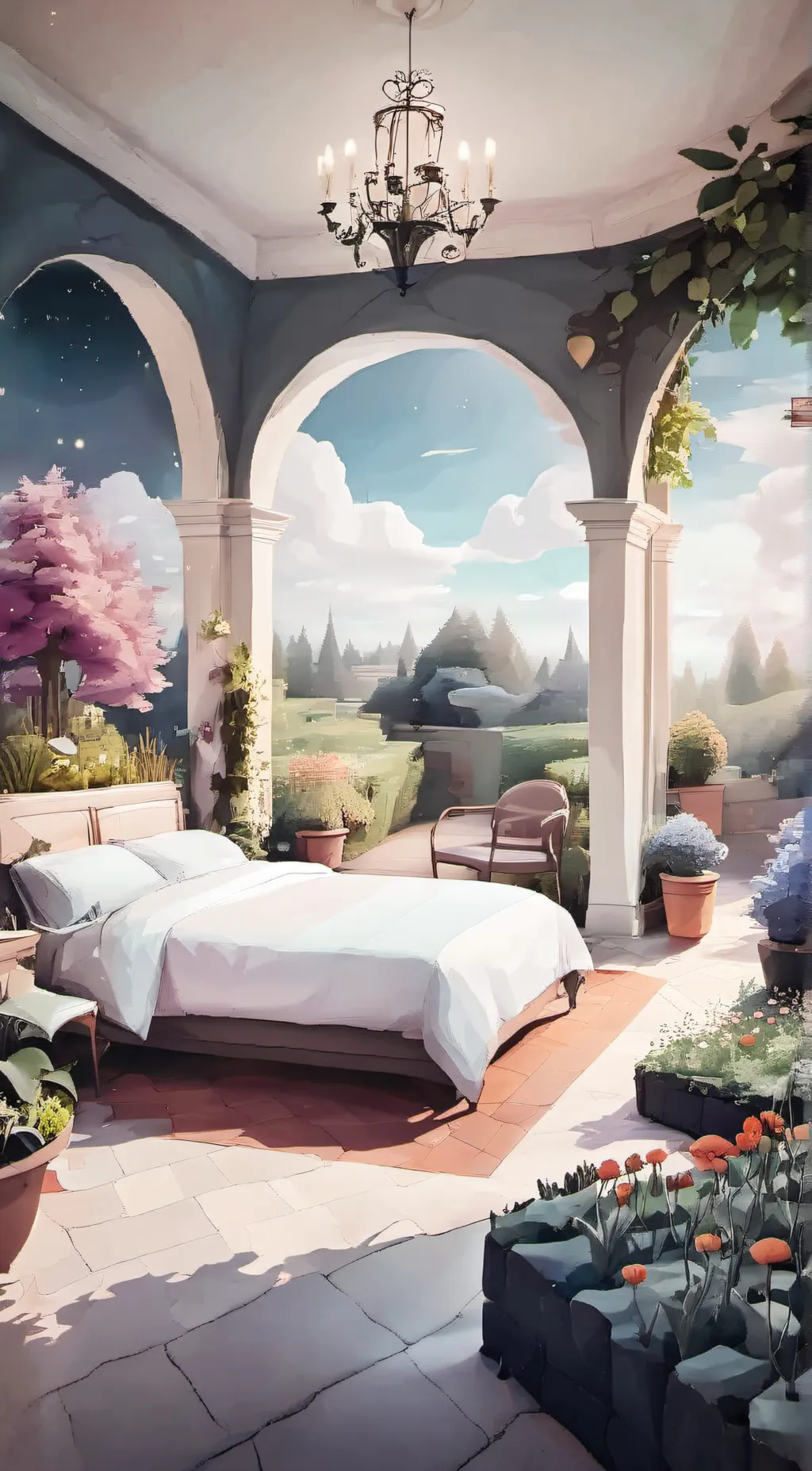 ai character: bfdi 7:attention~~ background