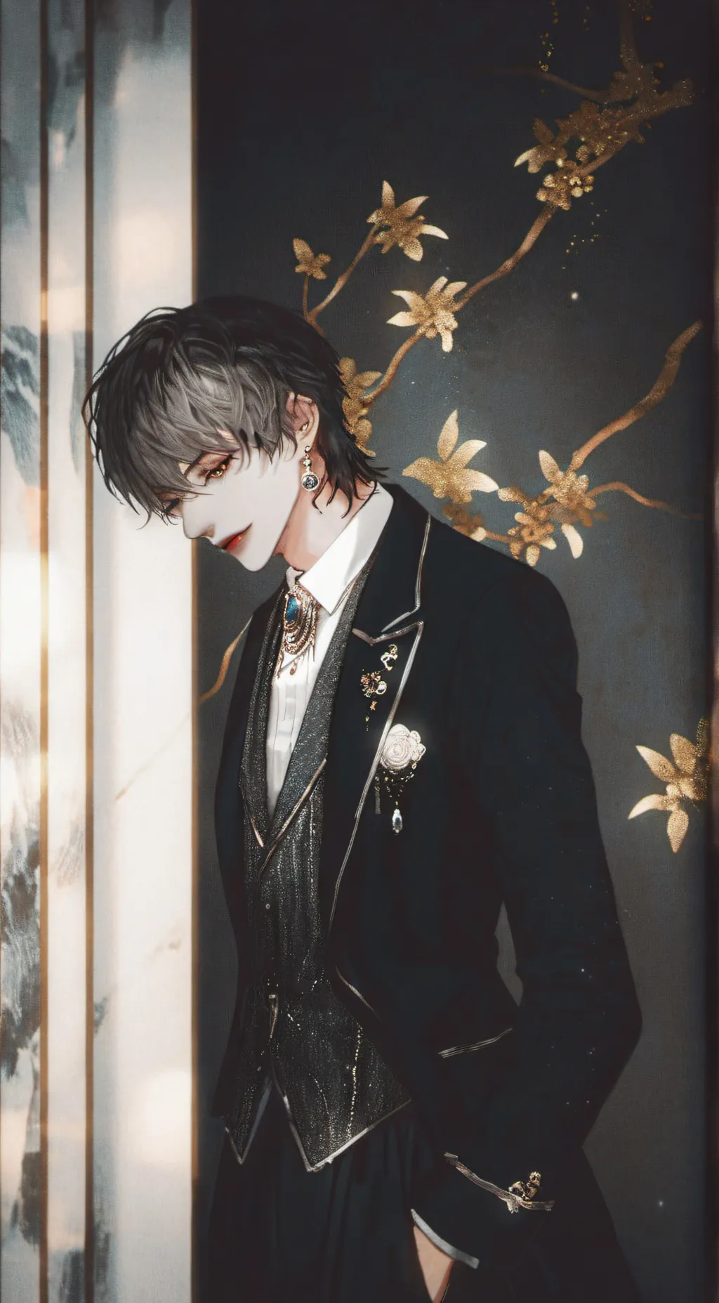 ai character: Ashton background