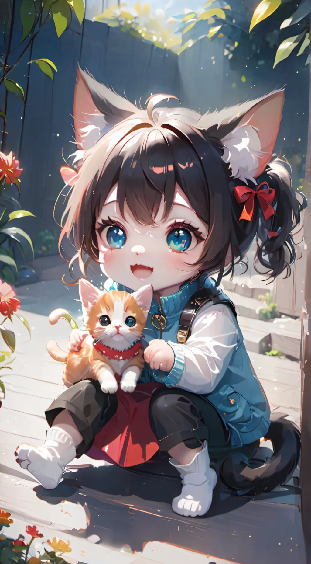 ai character: lilly background