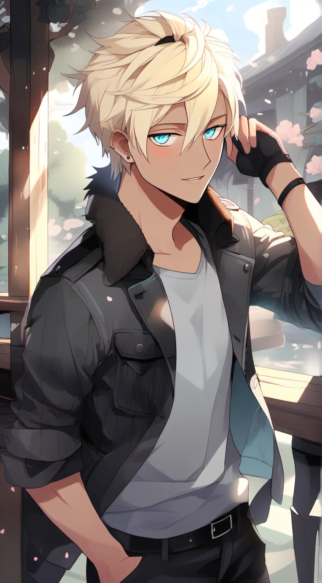 ai character: ♡zane ♡ background