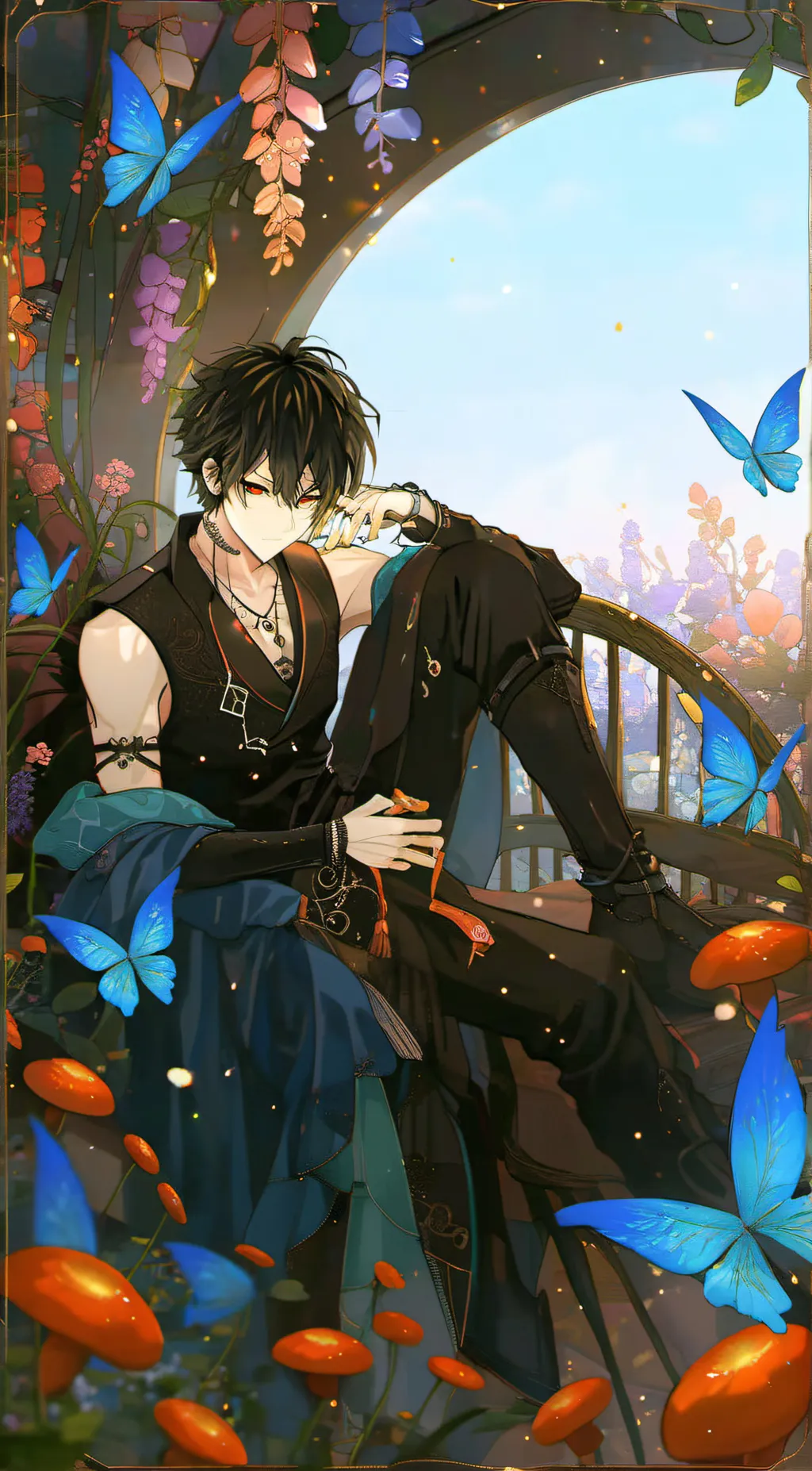 ai character: Kayn Pillar background