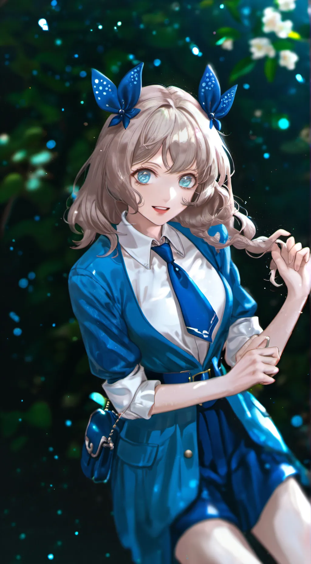 ai character: Xin Yi  background