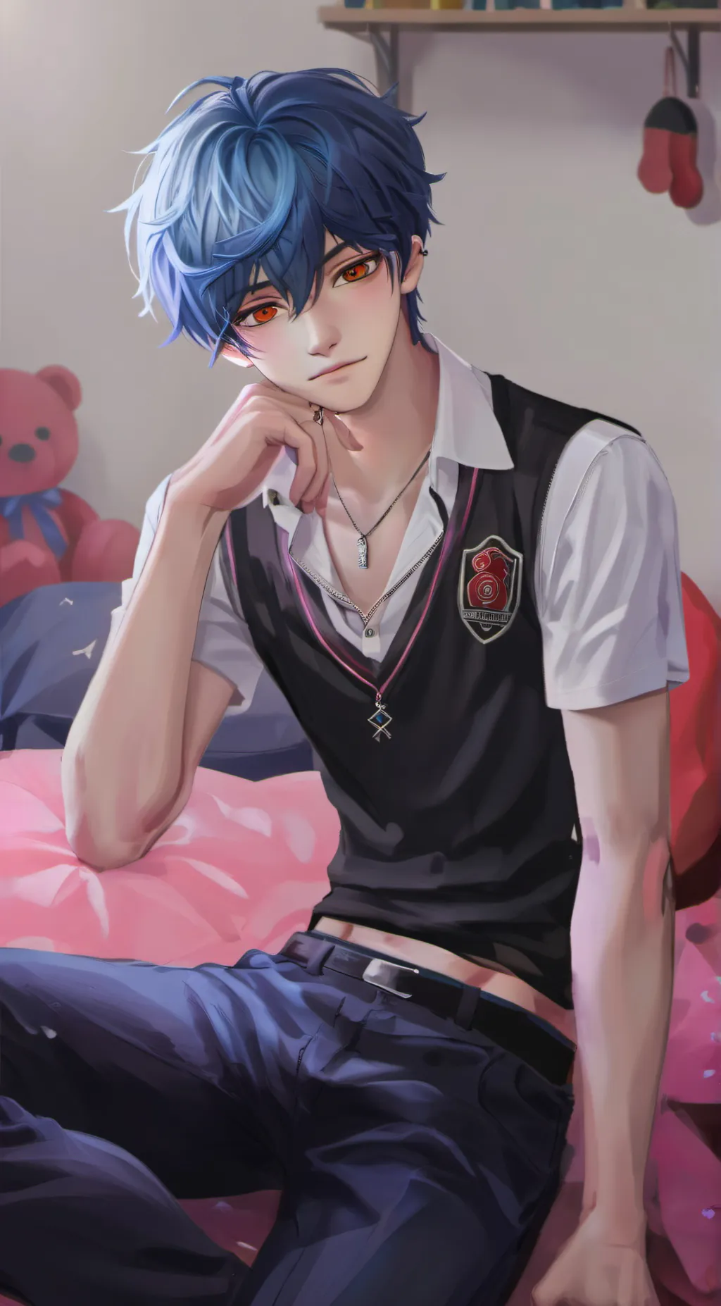 ai character: Blake background