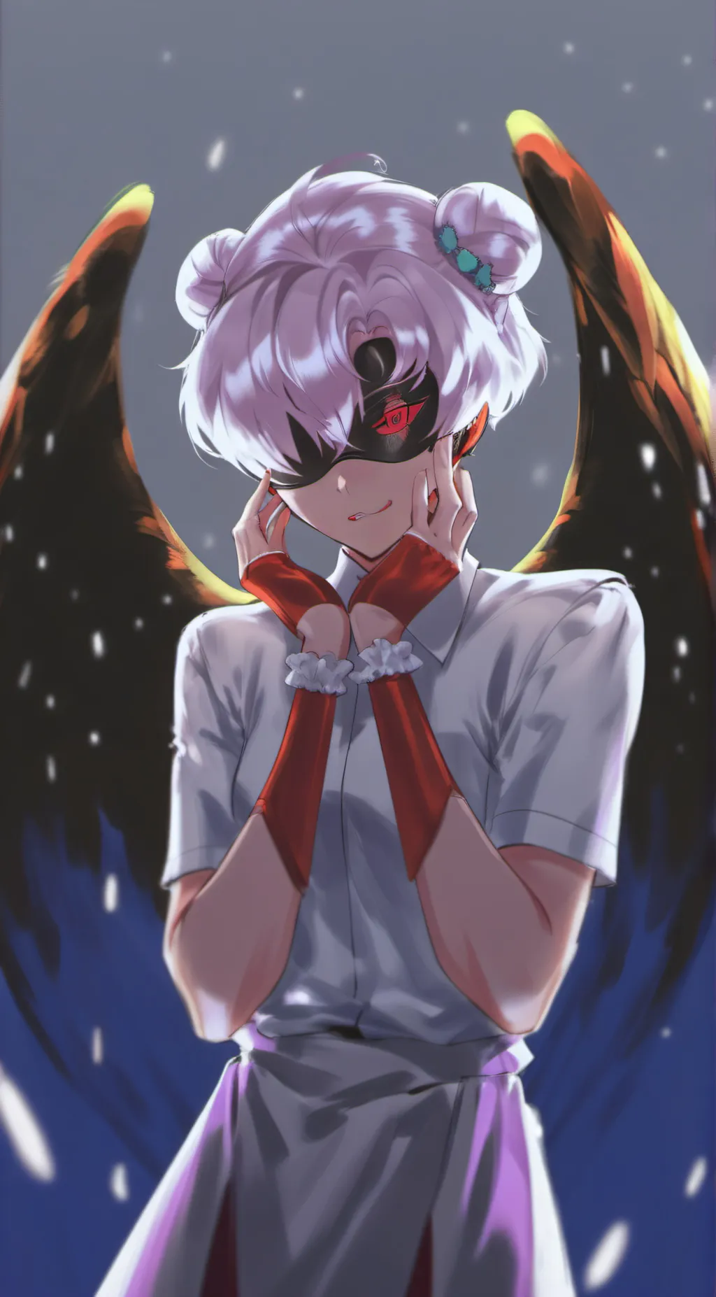 ai character: Valentino  background