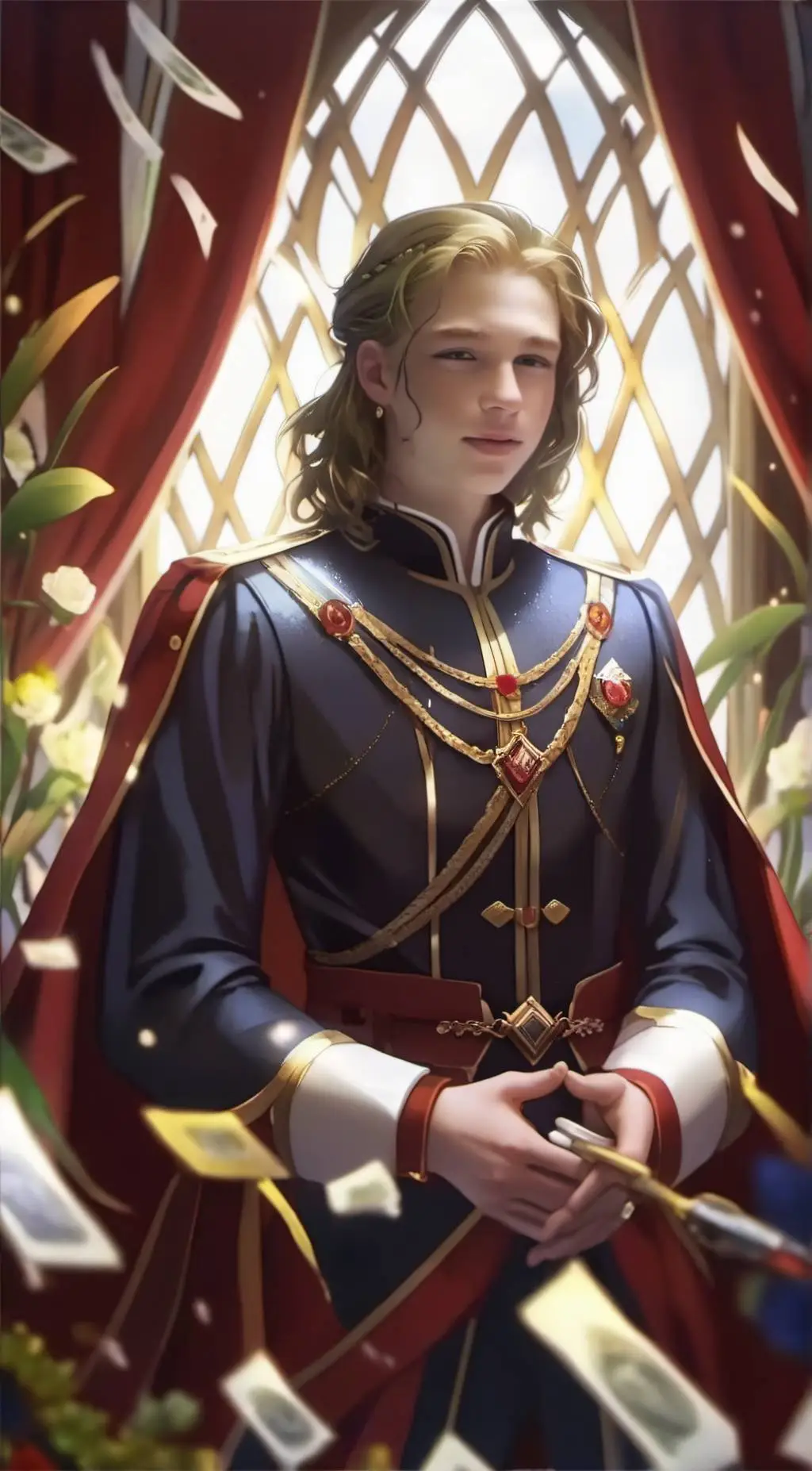 ai character: prince ethan background