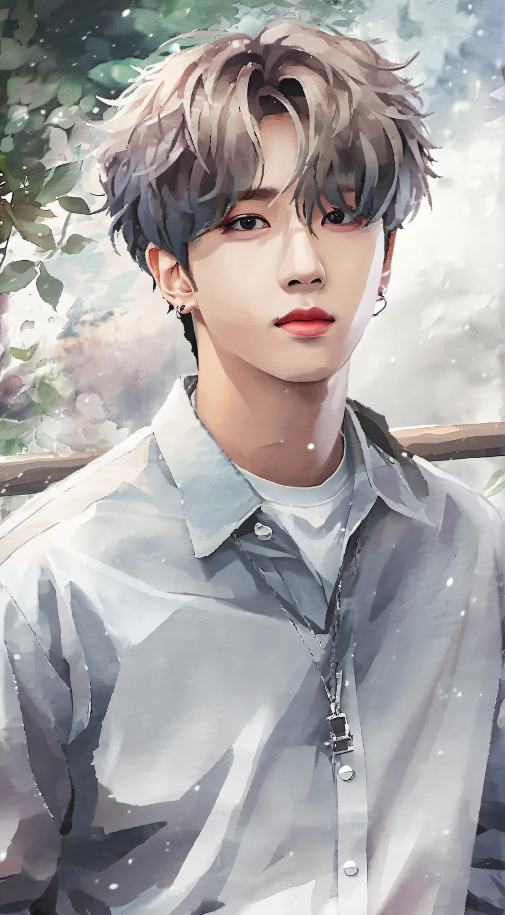 ai character: Jisung <3 background